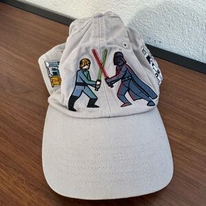 Star Wars Gray Hat with Embroidered Characters